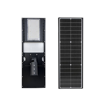 50w Ανθρώπινο σώμα αισθητήρα LED ηλιακό φως δρόμου με πετάμε χύτευση αλουμινίου στεγασμάτων