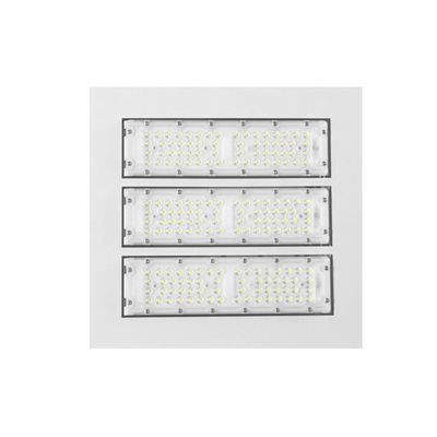 Υψηλής απόδοσης 140lm/W Φωτιστικό κουβούκλιο LED 50W–200W IP65 Φωτιστικό βενζινάδικο με λειτουργία μείωσης έντασης